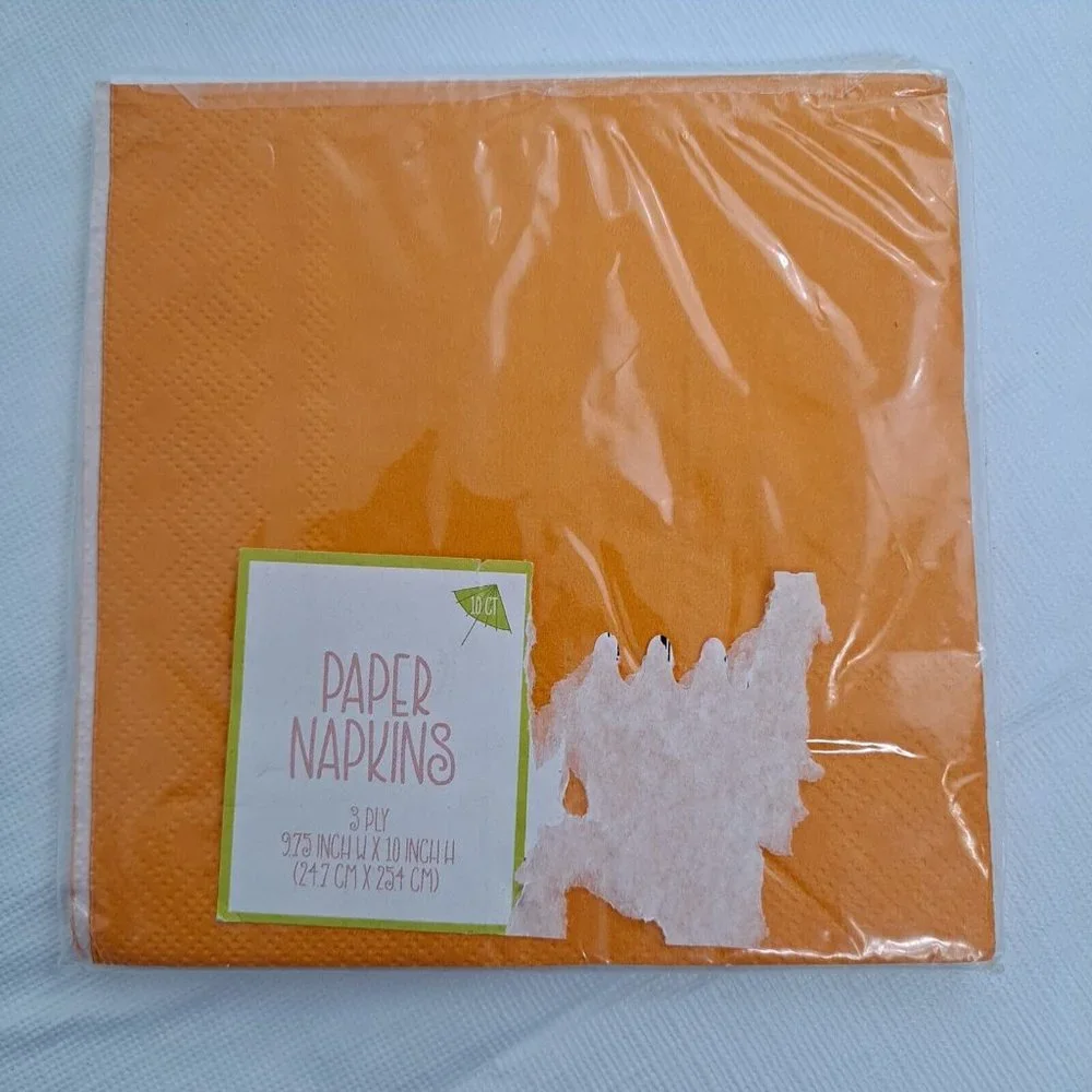 Aloha Party Napkins Green Pink Red Orange 10 Count